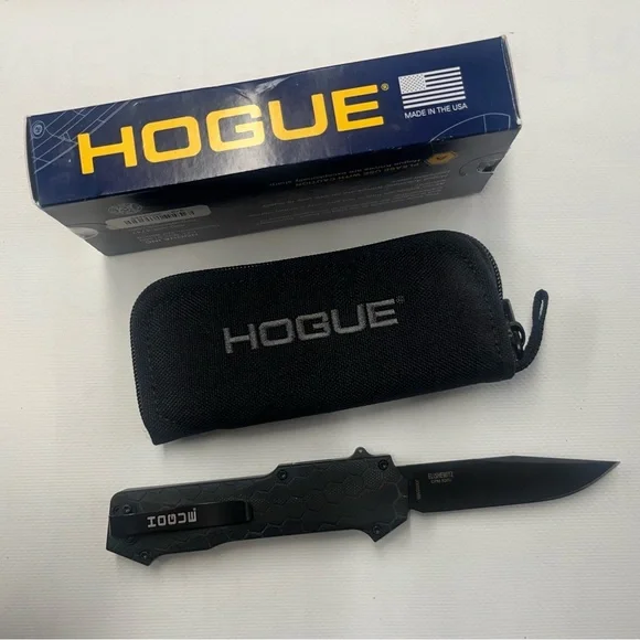 Hogue Automatic Knife with Black Blade - Picture 2 of 4